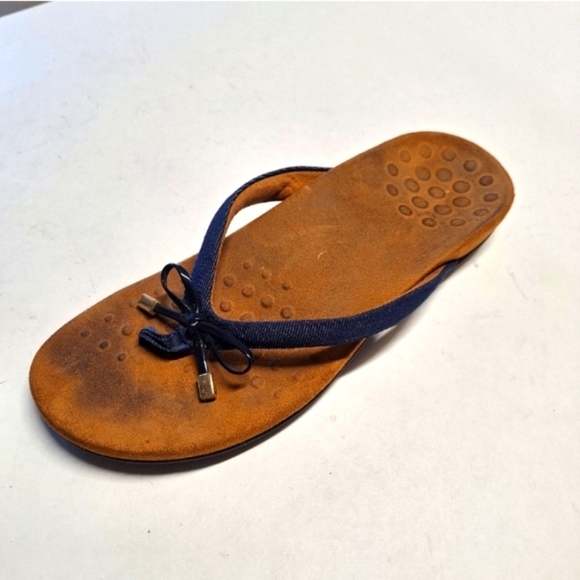 VIONIC Blue Women's Sandals - Picture 1 of 3